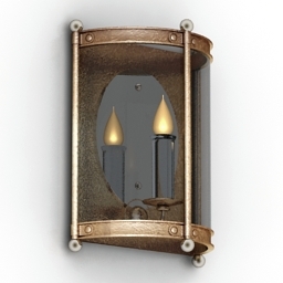 3D Sconce preview