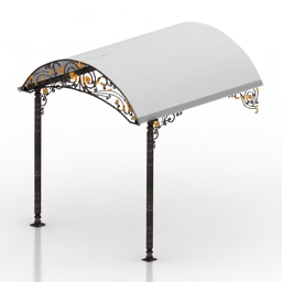 canopy vizor 3D Model Preview #031b5254