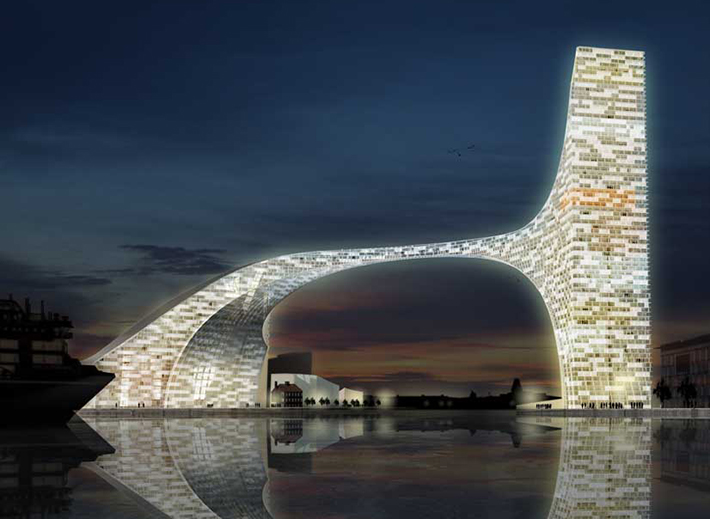 Copenhagen Harbour Bridge by 3XN, Copenhagen, Denmark