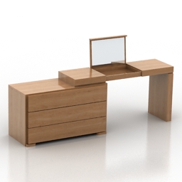 3D Dressing table preview