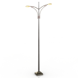 3D Lamppost preview