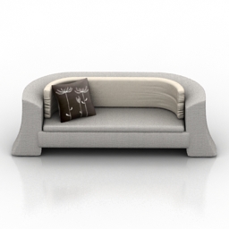 sofa 2 3D Model Preview #ba7e41ca