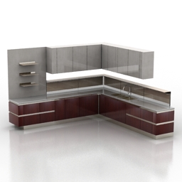 3D Kitchen preview