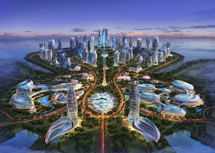 Hainan ocean flower resort by LAVA Architects, Hainan, China