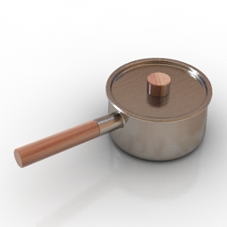 3D Saucepan preview