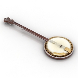 3D Banjo preview