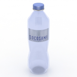 bottle plastic 3D Model Preview #79074d58