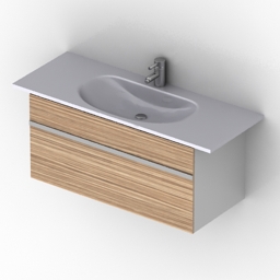 3D Wash-basin preview