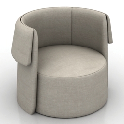 3D Armchair preview