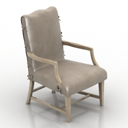 3D Armchair preview