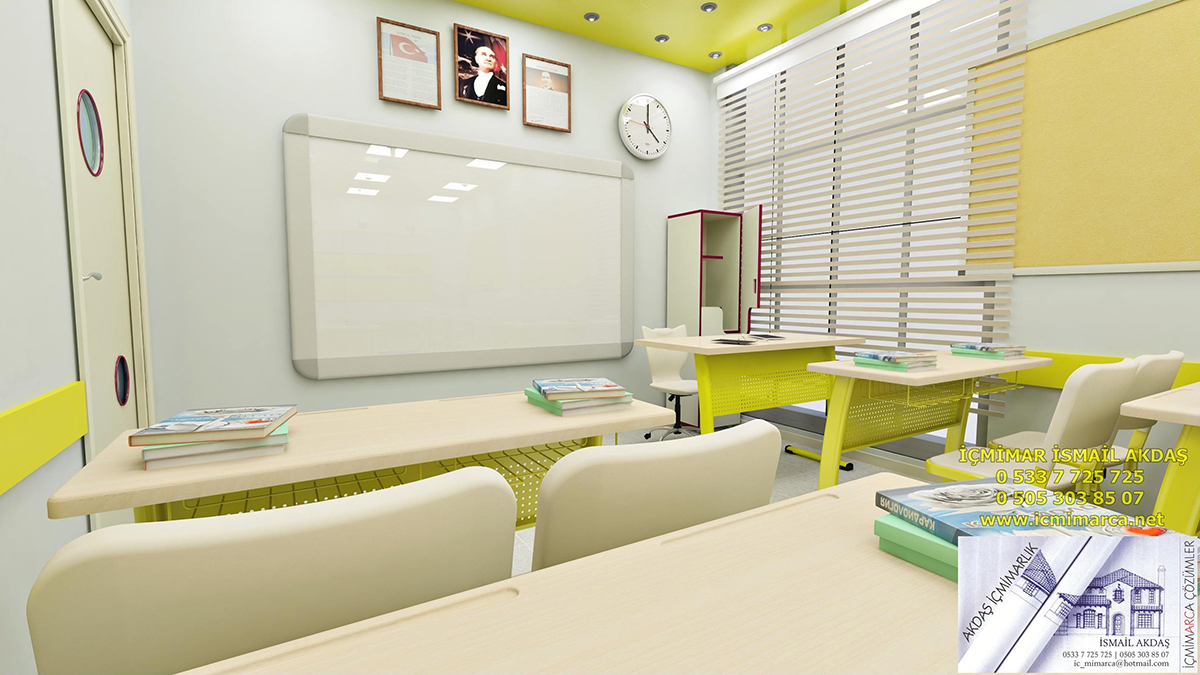 Architectural Home Design — Ismail Akdas Acs School Furniture — Ankara, Turkey