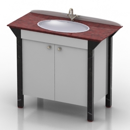 3D Wash-basin preview