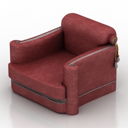 3D Armchair preview