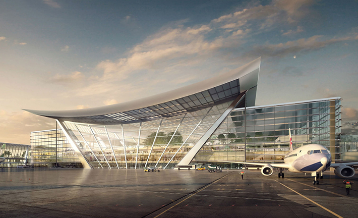 Taiwan Taoyuan International Airport Terminal by Foster + Partners