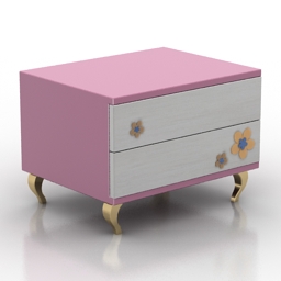 3D Nightstand preview