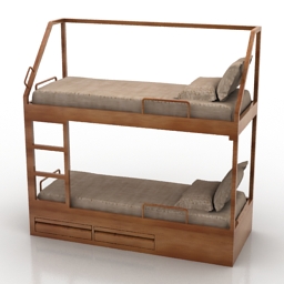 bed 3D Model Preview #ebf8ca29