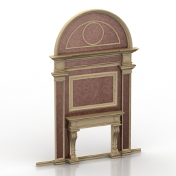 fireplace portal 3D Model Preview #d9fc78ee