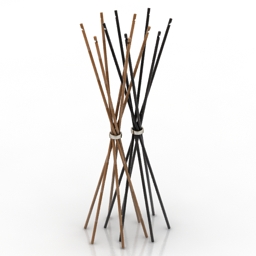 hanger coat 3D Model Preview #9dc49437