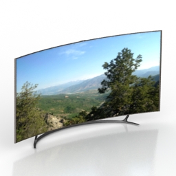 tv set samsung curve oled 3D Model Preview #27631894