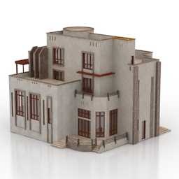 house omani-style villa 3D Model Preview #3188e4b7