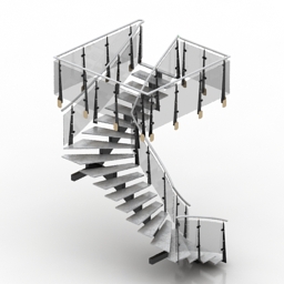 3D Stair preview