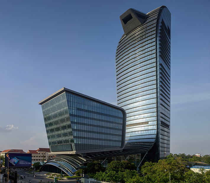 Vattanac Capital office building, Phnom Penh, Cambodia