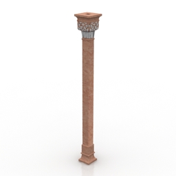 column moroccan 3D Model Preview #57bd749e