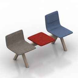 bench 3 3D Model Preview #a6d65477