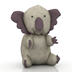 toy koala 3D Model Preview #915749d6