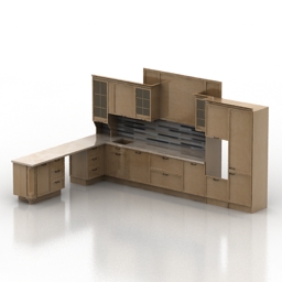 kitchen 3D Model Preview #243cbb93