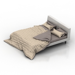 bed 3D Model Preview #44931b9e