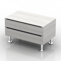 3D Nightstand preview
