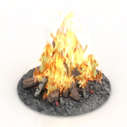 3D Fire preview