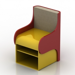 3D Armchair preview