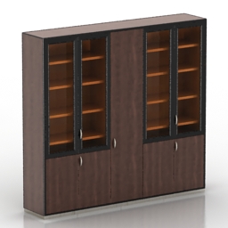 3D Bookcase preview