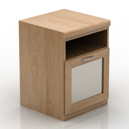 3D Nightstand preview