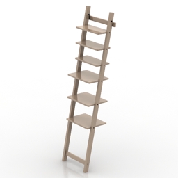 rack ikea hjalmaren shelving 3D Model Preview #49dc1114