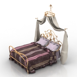 bed 3D Model Preview #9541c9c0