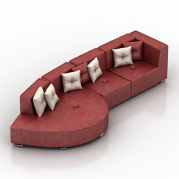 3D Sofa preview