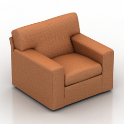 3D Armchair preview