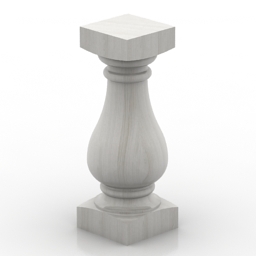 baluster 1 3D Model Preview #53015c30