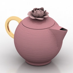 3D Teapot preview