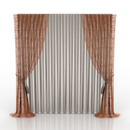 curtain 3D Model Preview #3c1023df
