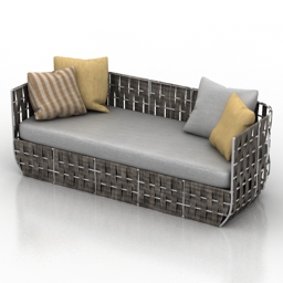 sofa - 3D Model Preview #aec1e43d