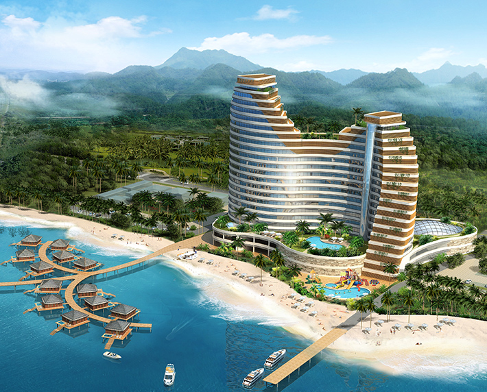 Wanli international resort hotel, Saipan, Northern Mariana Islands