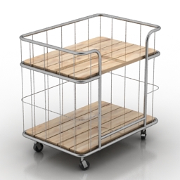 trolley 3D Model Preview #4513a8dc