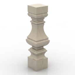 baluster 7 3D Model Preview #201da9d0