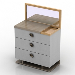 3D Dressing table preview