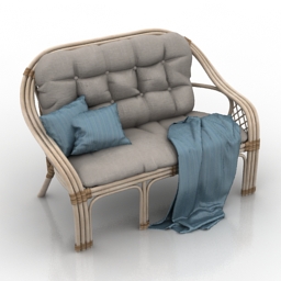3D Sofa preview