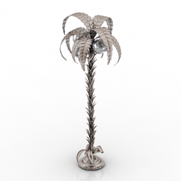 torchere palm 3D Model Preview #b827c289